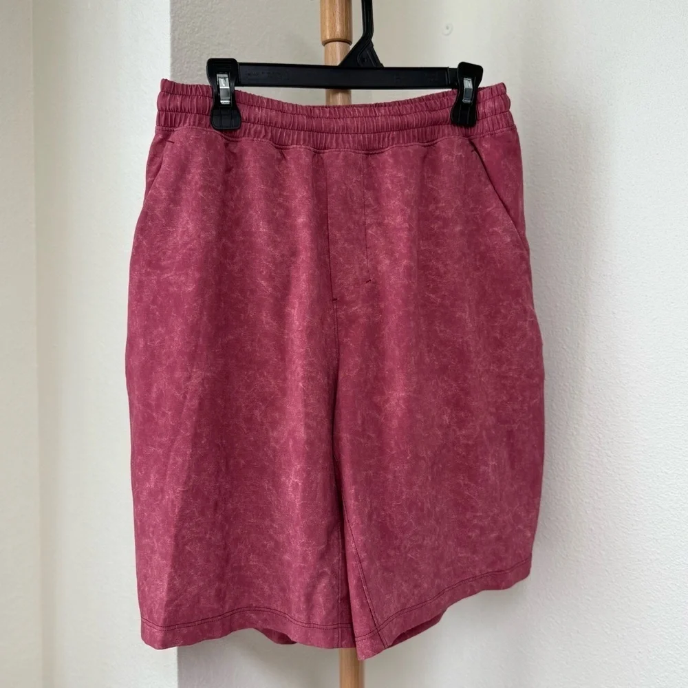 Lululemon Pink Redish Pace Breaker Athletic Short 9